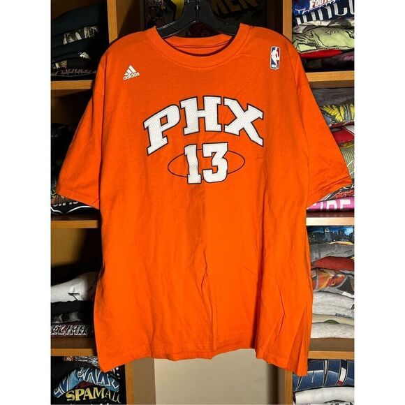Vintage Y2K Adidas Phoenix Suns Steve Nash Tee - Picture 1 of 4